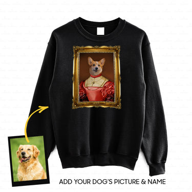 Personalized Dog Gift Idea - Royal Dog's Portrait 40 For Dog Lovers - Standard Crew Neck Sweatshirt
